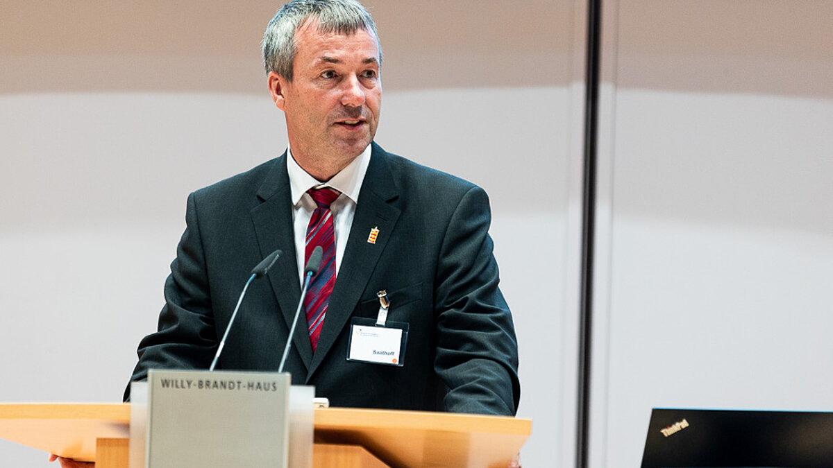 Johann Saathoff, Parliamentary State Secretary at the Federal Ministry of the Interior and Home Affairs.
