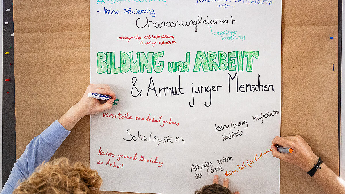 Beteiligungsworkshop des KomJC zur Kindergrundsicherung