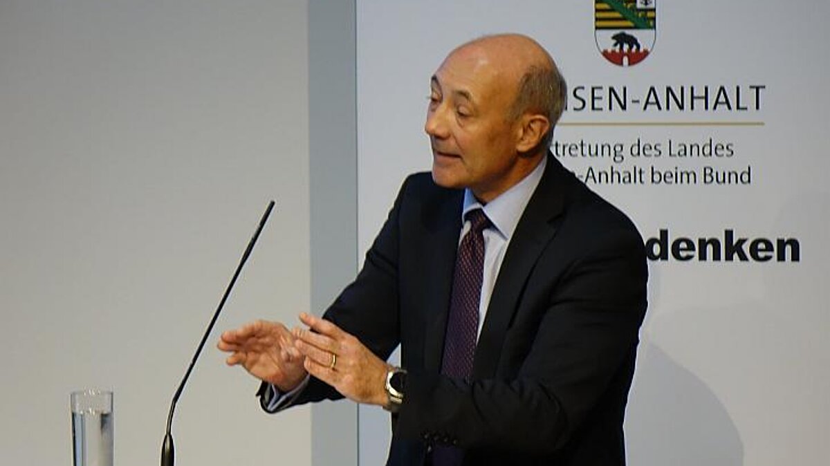 Man at the lectern