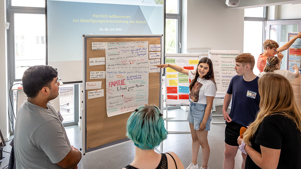 Beteiligungsworkshop des KomJC zur Kindergrundsicherung