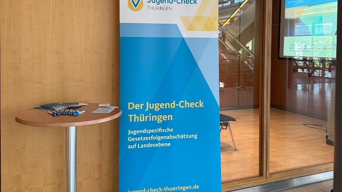 Banner Jugend-Check Thüringen