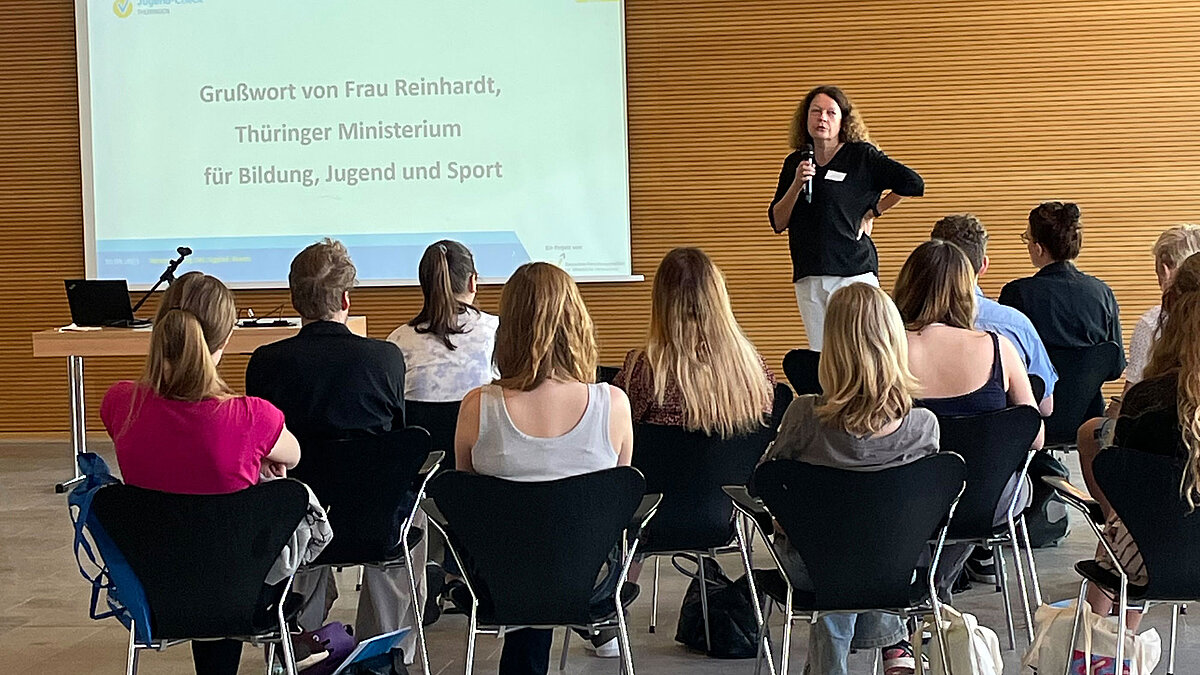 Zweite Partizipationsveranstaltung des „Jugend-Teams“ im Rahmen des Jugend-Checks Thüringen.